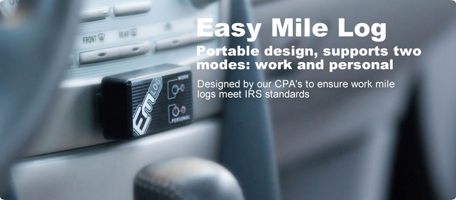 The EasyMileLog GPS Mileage Tracker supports two modes, work and personal. See Details…
